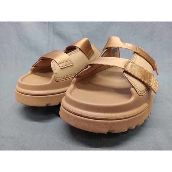 UGG Girls K Goldenglow Slide Slip-on Dark Brown Sand Size 6 NEW IN BOX! - Picture 5 of 13